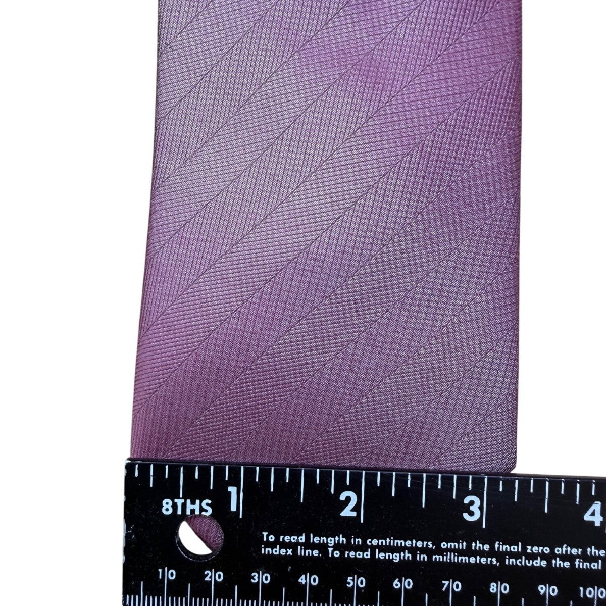 Tie Bar Mens Pink 100% Silk Necktie Stain Resistant Elegant Formal Wear