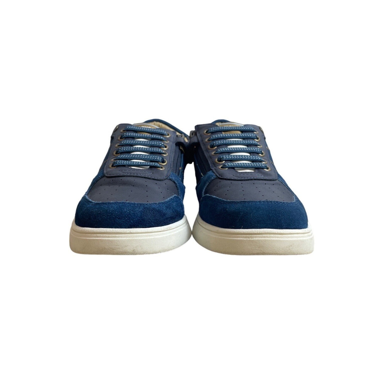 Mayoral Women's  Blue And Black Lace-Up Sneakers Sz 38