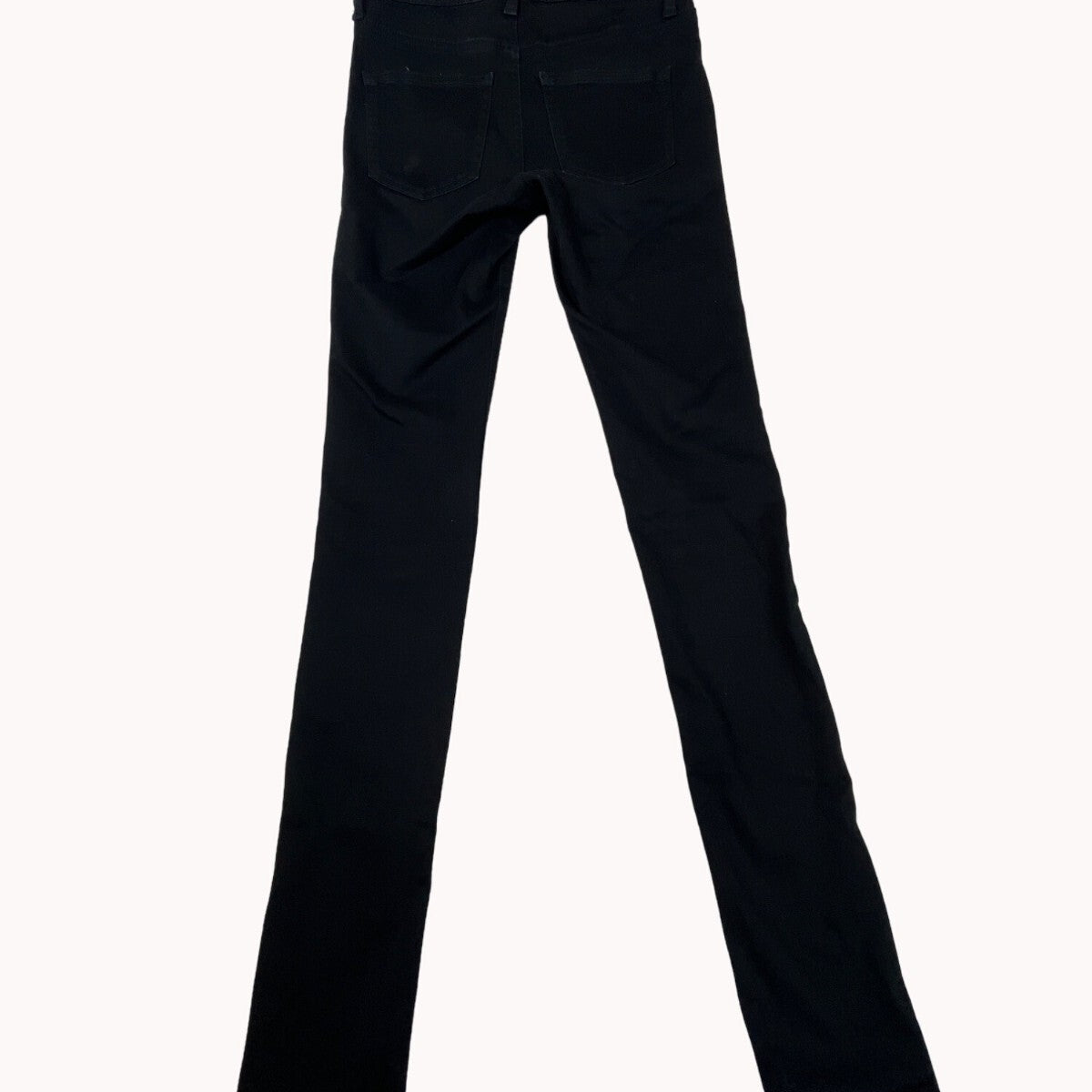 Uniqlo Skinny Tapered Fit Black Jeans Ultra Stretch Mid Rise Womens 23x33