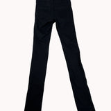 Uniqlo Skinny Tapered Fit Black Jeans Ultra Stretch Mid Rise Womens 23x33