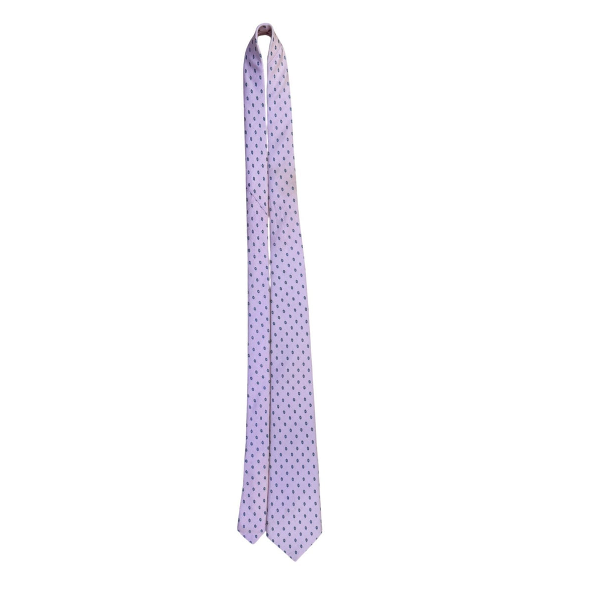 Bert Pulitzer Mens Pink Silk Patterned Tie All Season Elegant Design