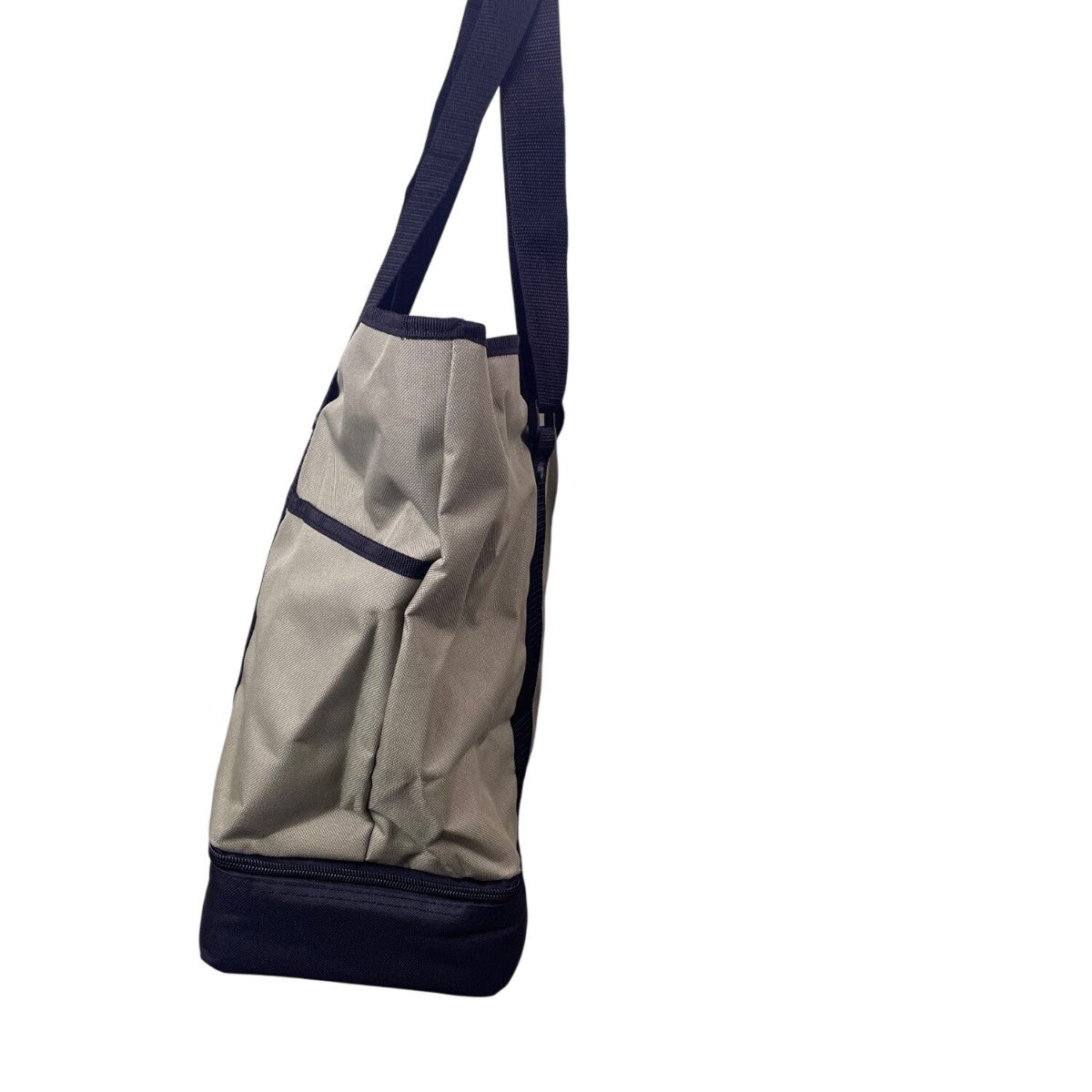 Everest Unisex Green & Black Canvas With Bottom Pocket Insulation Tote Bag