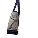 Everest Unisex Green & Black Canvas With Bottom Pocket Insulation Tote Bag