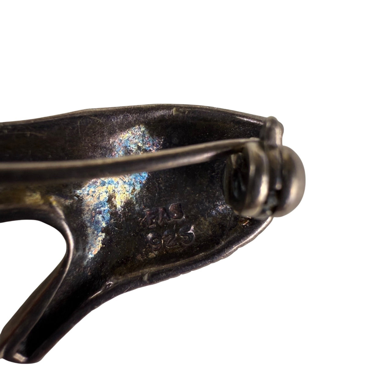 Sterling Silver Womens High Heel Shoe Brooch With Marcasite Stones Elegant