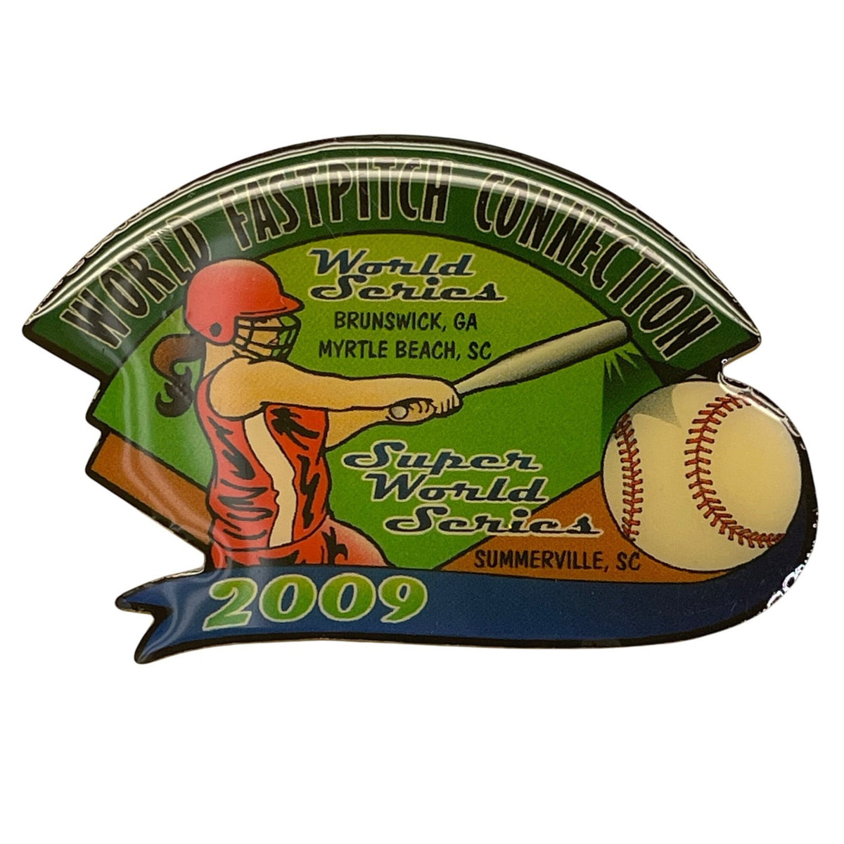 World Fastpitch Connection 2009 Super World Series Pin