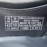 Dr. Martens Unisex Black Leather Lug Platform Lace-Up Dress Shoes Sz L10/M9