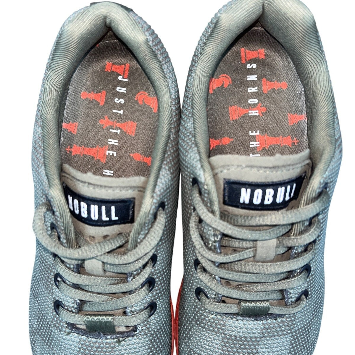Nobull Unisex Sneakers With Red Soles Size M 6.5/W 8 - NEW