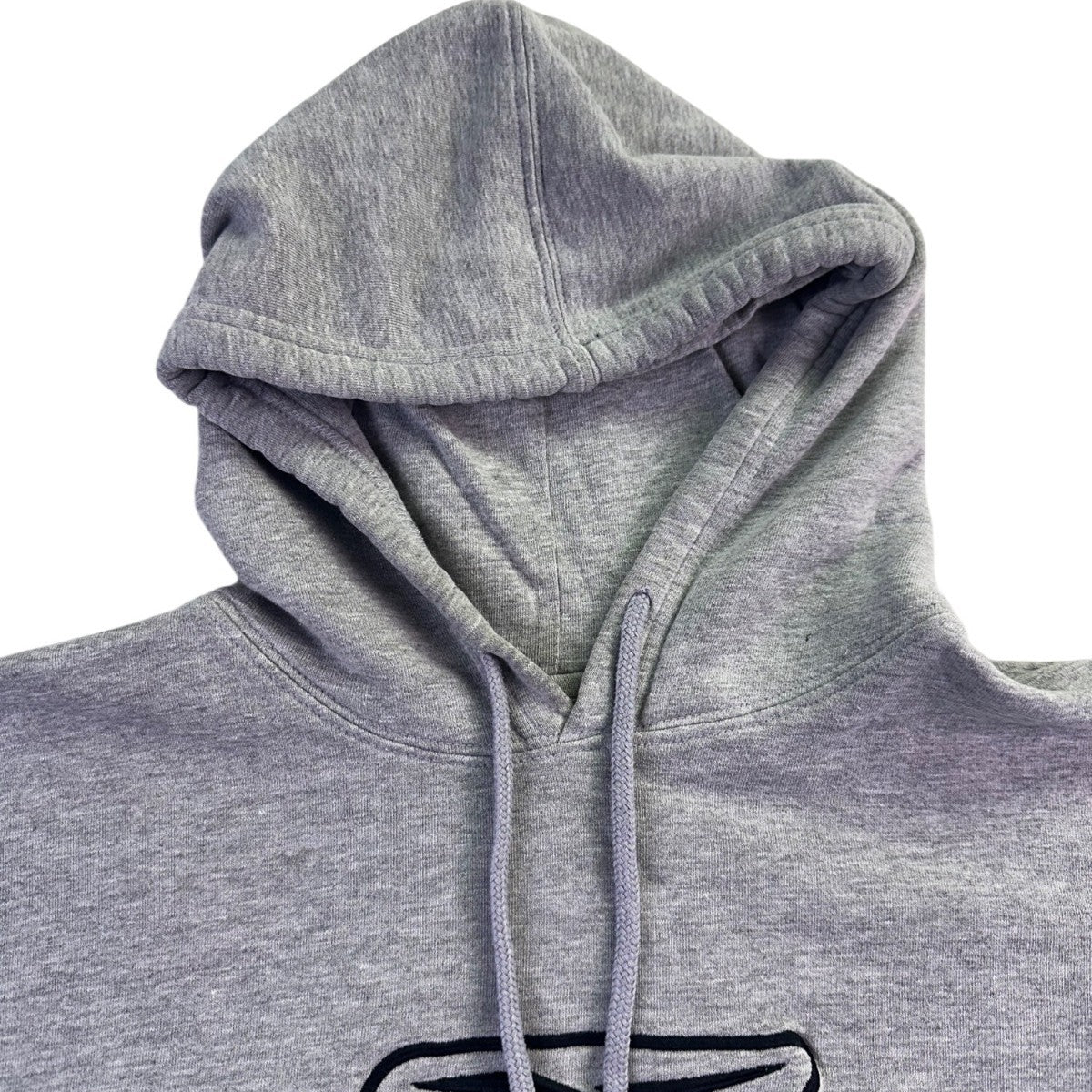Reebok Grey Logo Hoodie Men’s Comfortable & Stylish Long Sleeves Size M