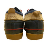 Lands End Men’s Brown & Blue Rubber Water-Resistant Outdoor Duck Shoes Size 9
