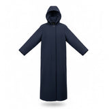 Portrait Womens Navy Hooded Long Coat Size 12P