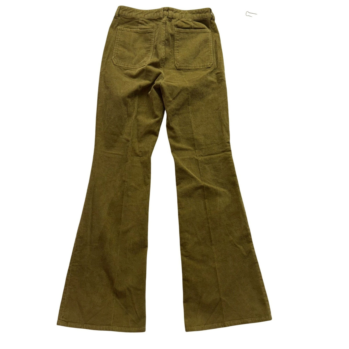 J.Crew Women’s Golden Corduroy Flare Jeans High Waist Size 29T - New