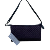 Vera Bradley Women’s Blackberry Wine RFID Slim Faux Leather Trim Wristlet Clutch