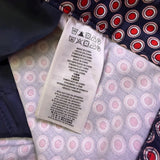 Michael Kors Womens Pink & Navy Cotton Blend Mid-Rise Cropped Pants Size 10P