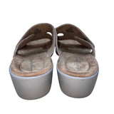 Easy Spirit Women’s Brown Cushioned Footbed Kaitrin Wedge Sandals Size 10M