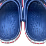Crocs Kids Navy Blue Classic Rubber Clog Sandals Size C10