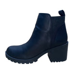 Dirty Laundry Women’s Black Synthetic Slip-On Chunky Heel Ankle Boots Size 7.5
