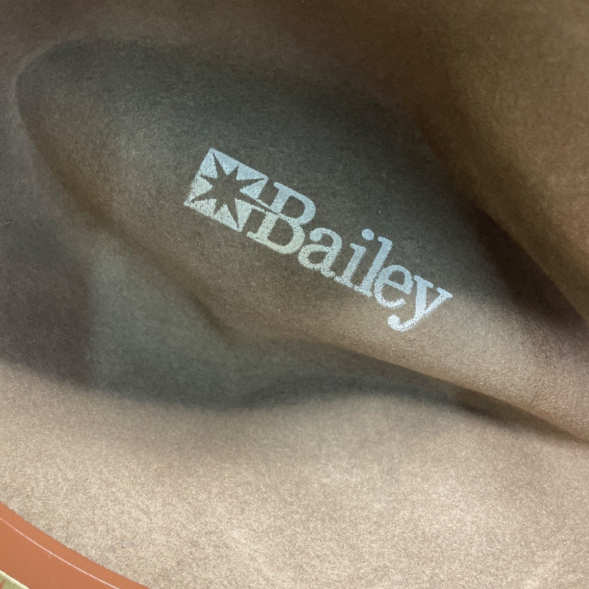 Bailey Wide Brim Wool Fedora Hat With Leather Band Classic Style Size M