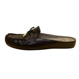 Aerosoles Women’s Black Leather Slip-On Moccasins Cody Moccasin Mules Size 7M