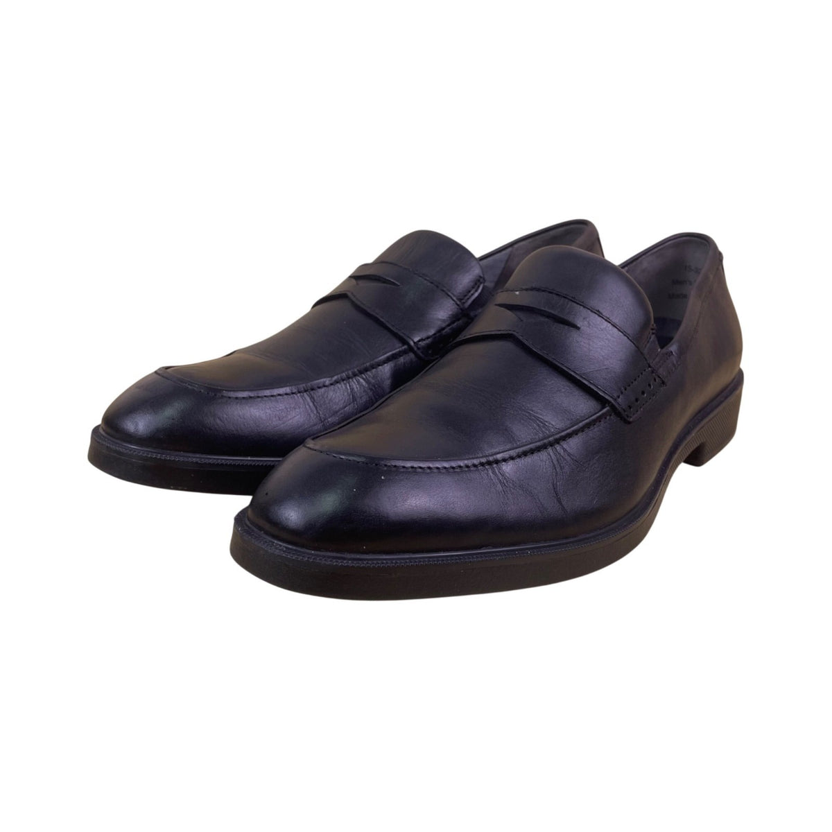 Johnston & Murphy Men’s Black Leather Dual Width XC4 Foam Penny Loafers Size 9M