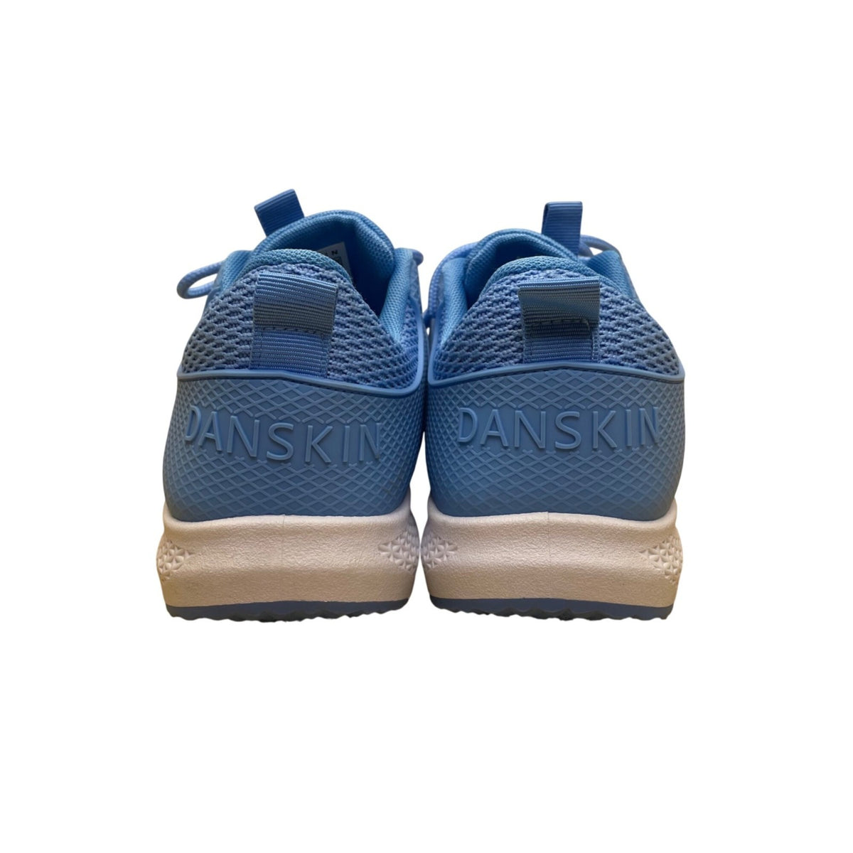 Danskin Women’s Blue Vegan Mesh Lace-Up Athletic Praise Running Shoes Size 8.5