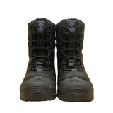 Columbia Youth Black Faux Fur Lined Waterproof Winter Snow Boots Size 1