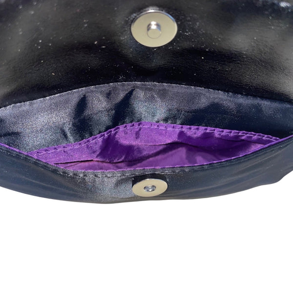 Giani Bernini Women’s Black Nylon Adjustable Strap Multi Pockets Crossbody Bag