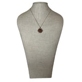 Nepal Copper Coin Pendant Necklace - 18