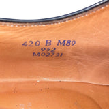 Brooks Brothers Men’s Black Leather Wingtip Oxford Dress Shoes Size 9B