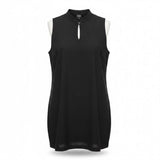 Eileen Fisher Petite Women Dark Navy Sleeveless Tunic Top Size M