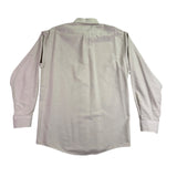 The Arrow Company Mens Beige Button-Up Shirt Slim Fit 15 1/2 34/35