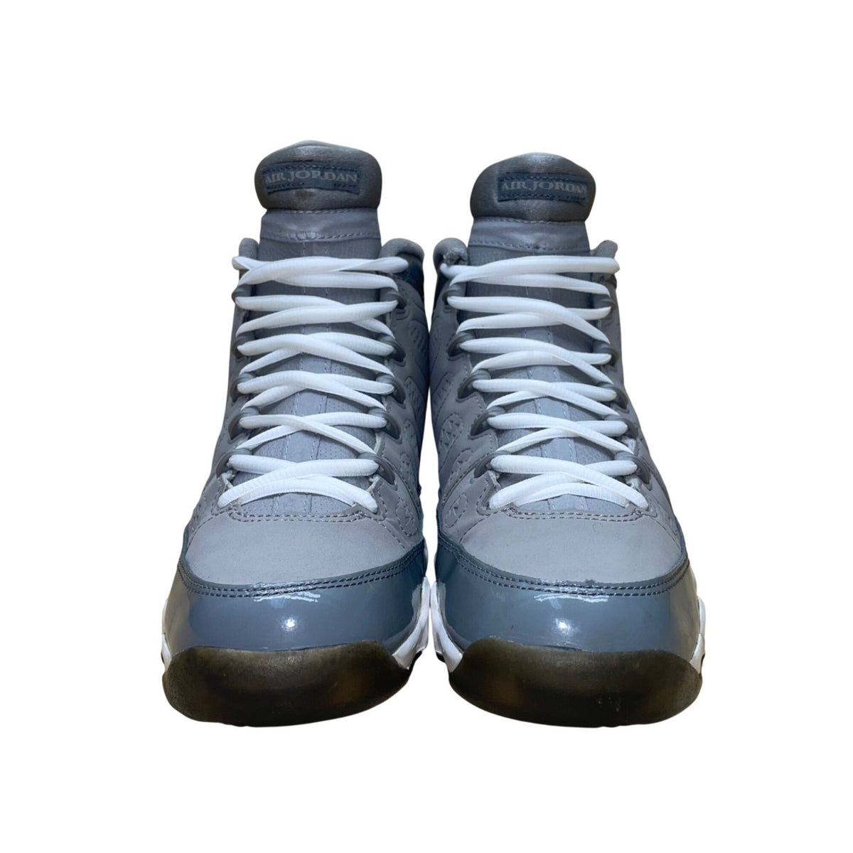Air Jordan Youth Grey White Cool Grey 9 Retro GS  Athletic Sneakers Size 6.5Y
