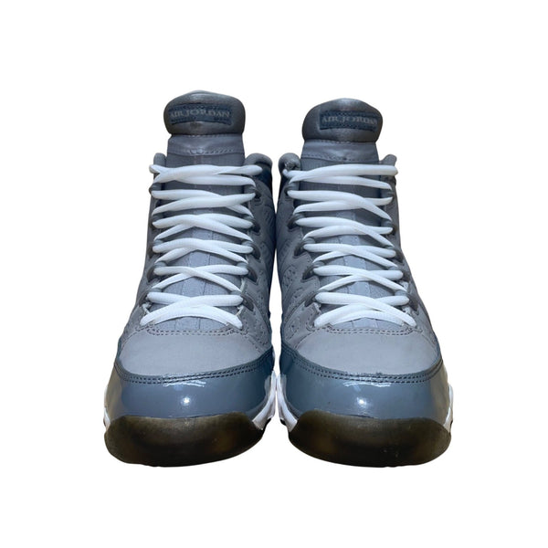 Air Jordan Youth Grey White Cool Grey 9 Retro GS  Athletic Sneakers Size 6.5Y