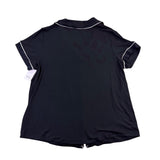 Auden Womens Black Modal Spandex Sleepwear Pajama Set Size L