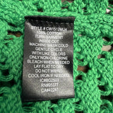 Sanctuary Womens Green Crochet Cotton Sleeveless Top Stylish Shirt Sz M