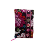 Vera Bradley Women’s Brown & Pink Mod Floral Quilted Fabric  Paperback Cover