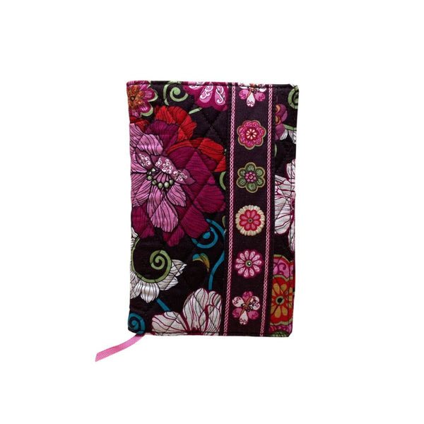Vera Bradley Women’s Brown & Pink Mod Floral Quilted Fabric  Paperback Cover