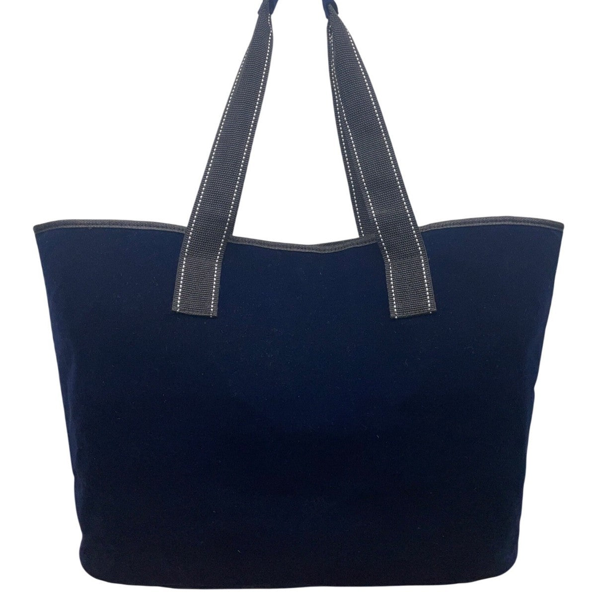 Scout Women’s Navy Blue Canvas Double Handle Snap Closure Everyday Tote Bag