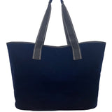 Scout Women’s Navy Blue Canvas Double Handle Snap Closure Everyday Tote Bag