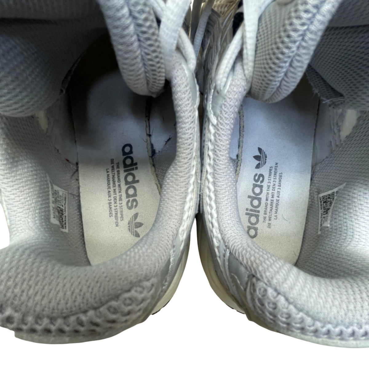 Adidas Men’s Silver Breathable Mesh AdiPlus Ozmillen Sneakers Size 6.5