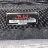 Tumi Men’s Black Ballistic Nylon Rolling Expandable Carry-On Travel Luggage