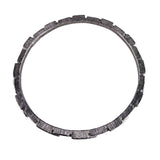 Trifari Womens Silver Tone Metal Textured Bangle Bracelet Vintage Style