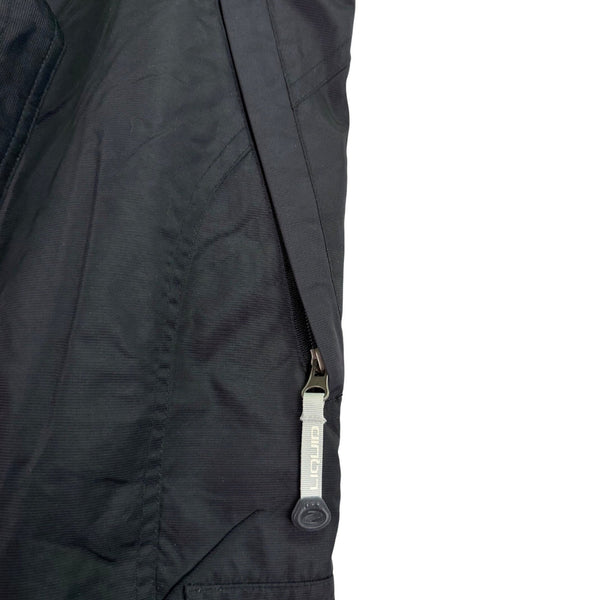 Liquid Womens Black Waterproof Snowboarding Pants Adjustable Waist Sz Large