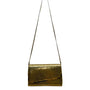 Vtg La Regale Women’s Gold Metal Mesh Shoulder Strap asymmetrical Evening Clutch