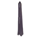 Barini Originals Mens Brown Silk Floral Pattern Necktie
