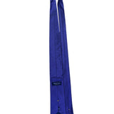 Nautica Mens Blue Silk Checkered Necktie Woven Pattern