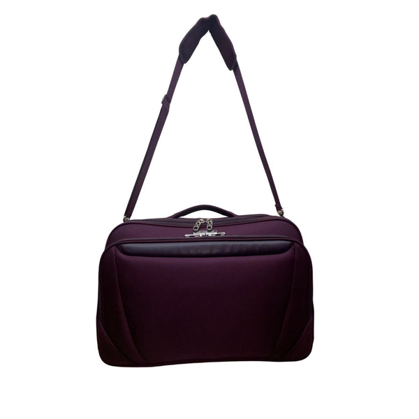 Samsonite Women’s Purple With Adjustable Strap Travel Carry-On Messenger Bag