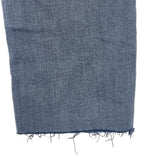 Madewell Womens  Mid-Rise Skinny Jeans Distressed Denim Frayed Hem  Sz 24- New