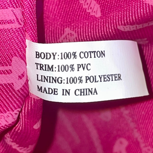 Betseyville Women’s Black Canvas & Gold-Toned Blingin Lips Rhinestone Tote Bag