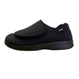 Propét Men’s Black Adhesive Closure Cushion Foot Slippers Size 10 - New