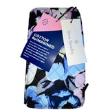Vera Bradley Women’s Black Multicolor Quilted Floral Design RFID Trifold Wallet